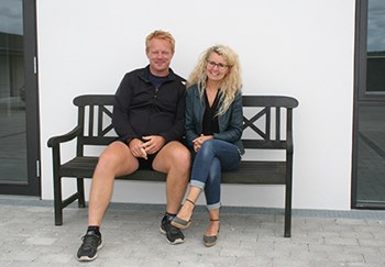 Thomas Borregaard og Pia Holm.